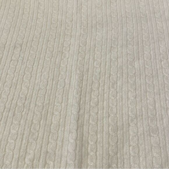 pursuits, ltd. Lambs Wool/Rabbits Fur Blend Cable Knit Sweater Women's Size S - Picture 8 of 11